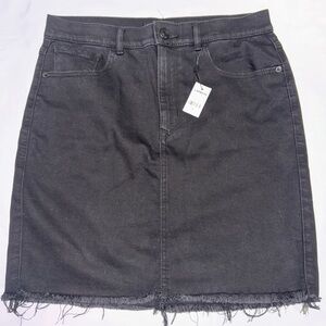 Express Black Mini Skirt